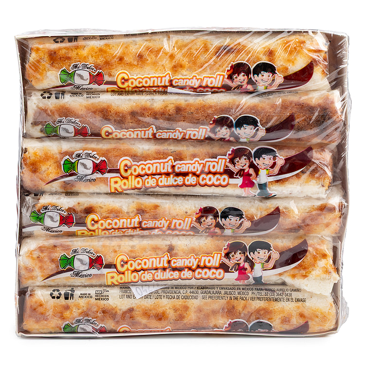 Mi Dulce Mexico Coconut Candy Roll