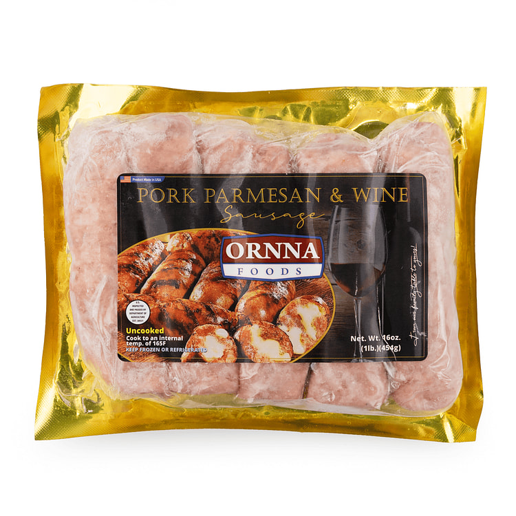 Ornna Pork, Parmesan & Wine Sausage 454 gramo(s)