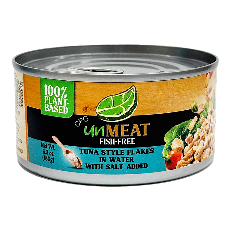 UnMeat Fish-Free Tuna Style Flakes in Water with Salt Added 180 克