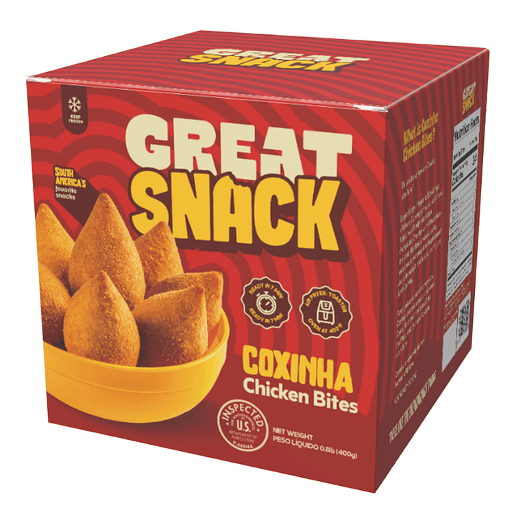 Coxinha Chicken Bites com Catupiry 400 g