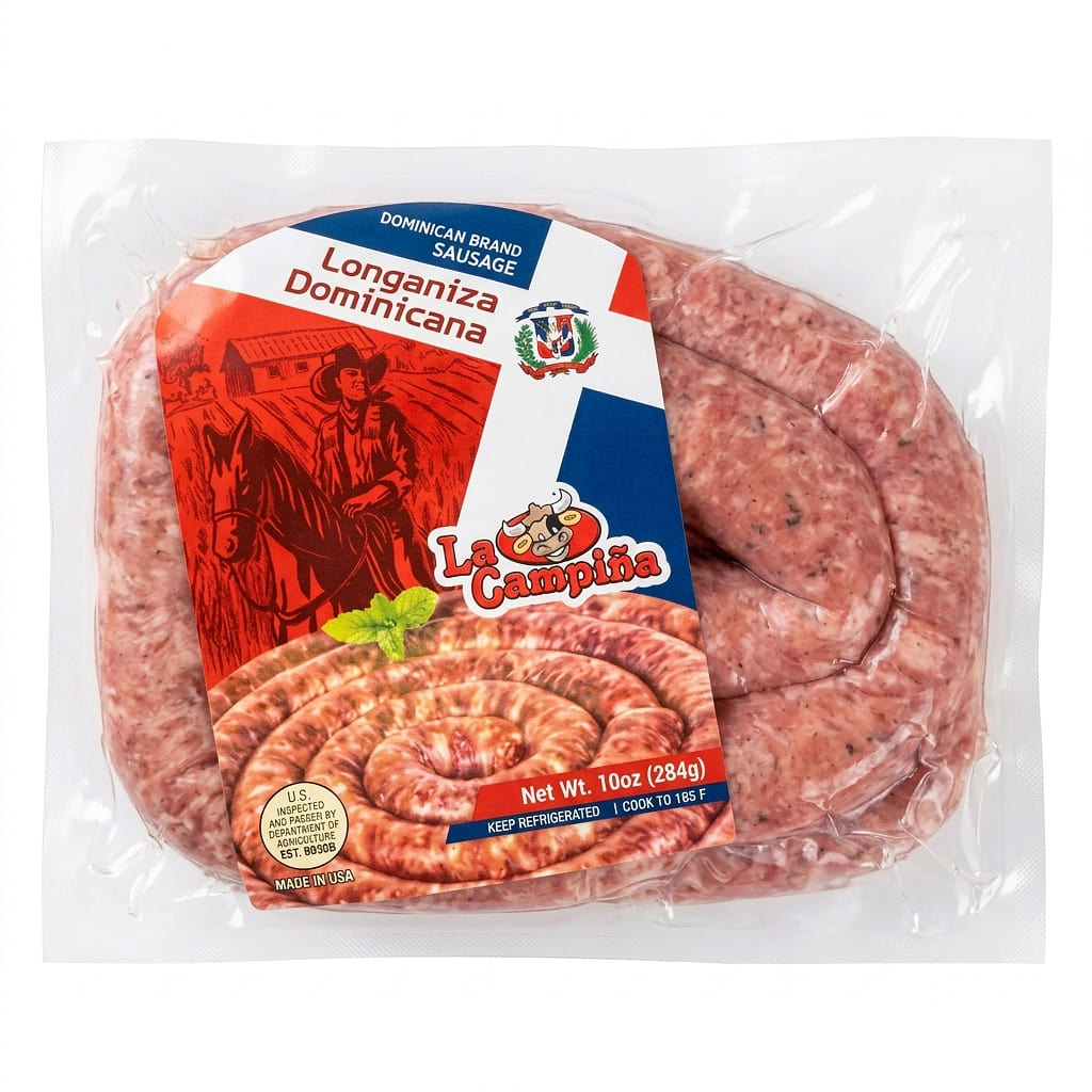 La Campiña Dominican Brand Sausage 10 oz