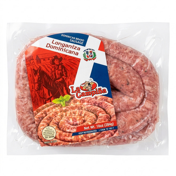 La Campiña Dominican Brand Sausage 10 oz