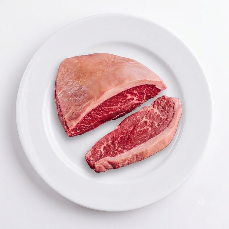 Picanha – Lager  Size, Fat-On Sirloin Rump Cap 3.76-4.5 lb