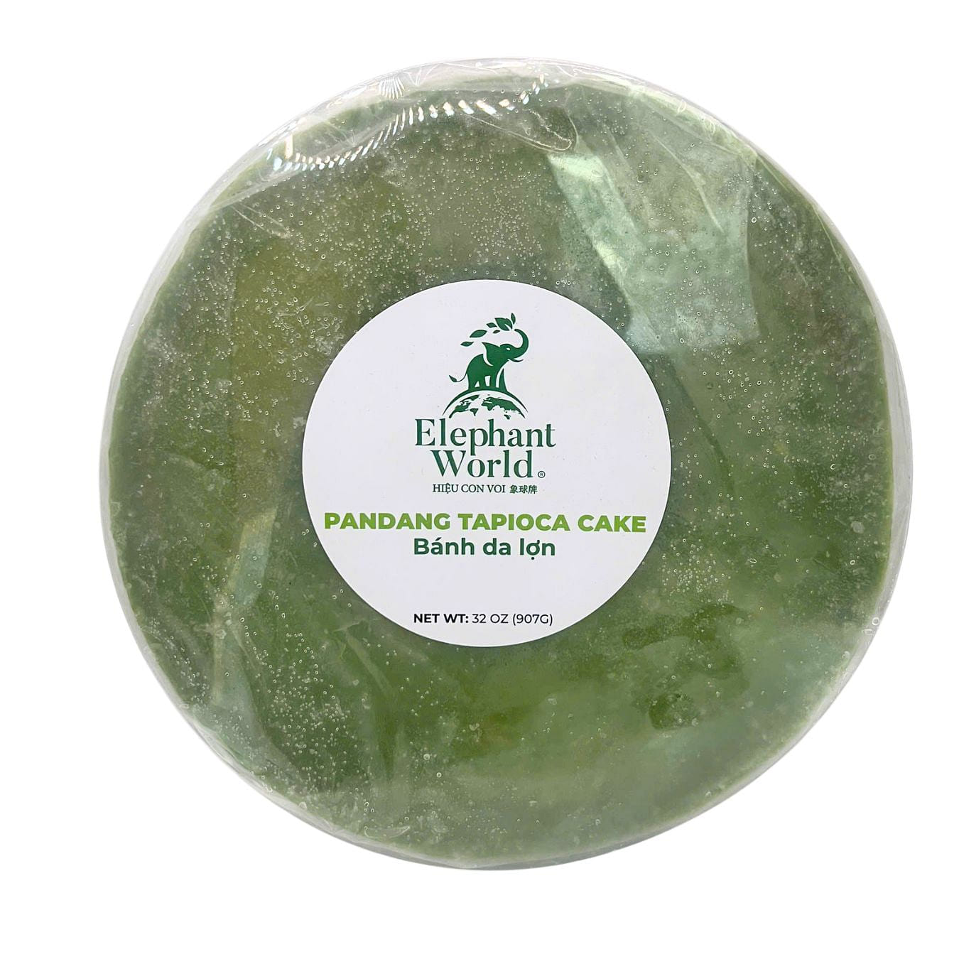 Elephant World Pandan Tapioca Cake, Frozen 32 oz