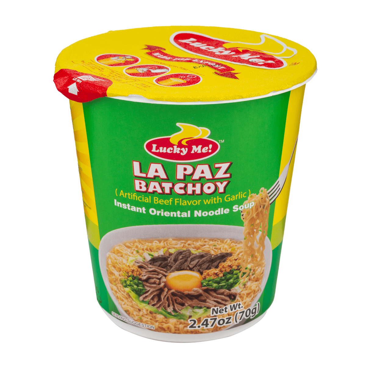 Lucky Me Instant Noodles - La Paz Batchoy 70 g