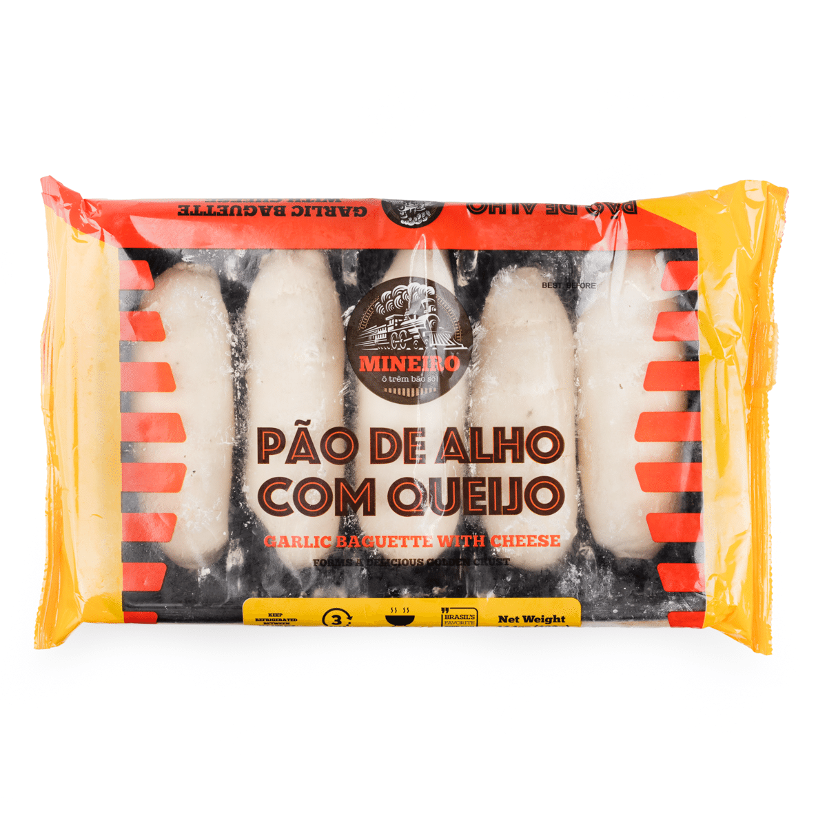 Mineiro Garlic Bread with Cheese, Frozen 400 g