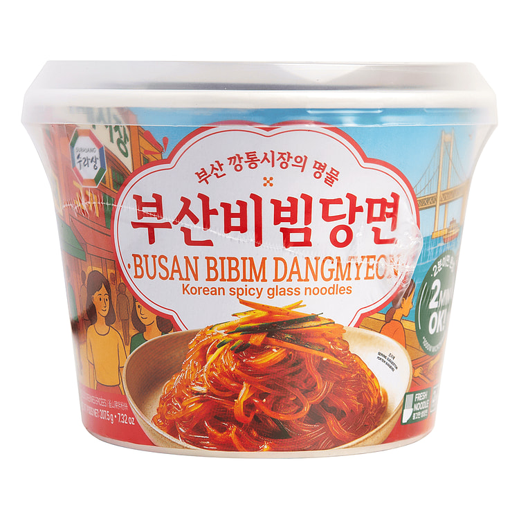 Surasang วุ้นเส้นเกาหลีรสเผ็ด (ปูซาน บิบิมดังมยอน)