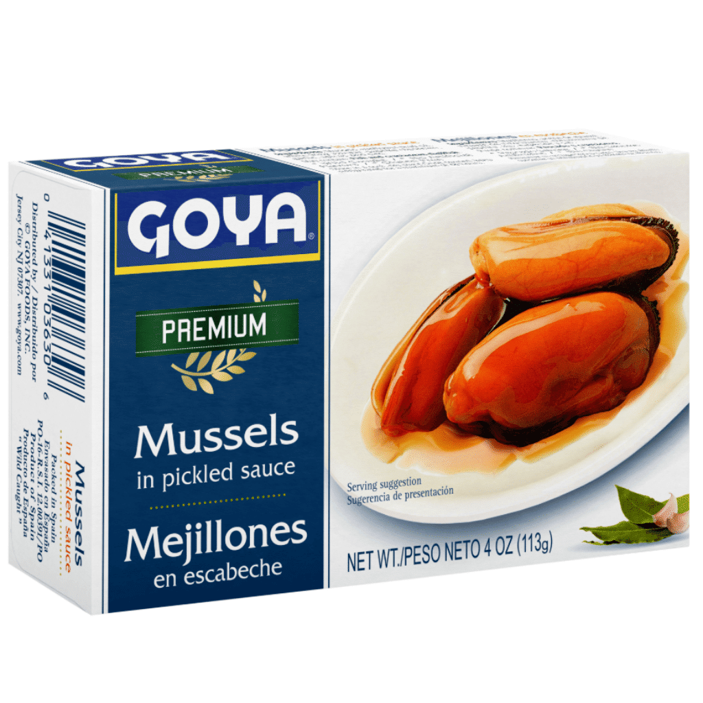 Mexilhões ao Molho Escabeche Goya 4 oz