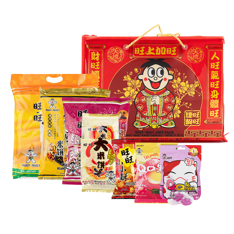 Get Want Want CNY Gift Pack 896 g Delivered | Weee! Asian Market