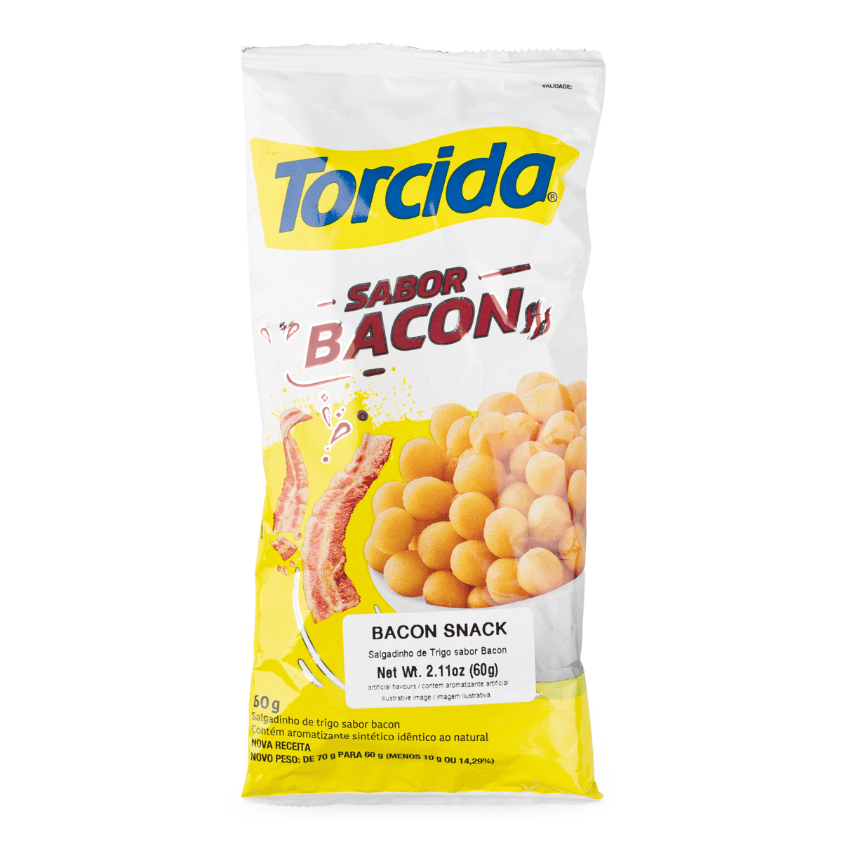 Snack Torcida Bacon flavour 60 g