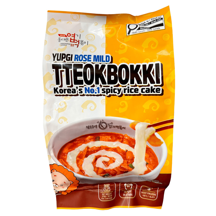 Yupgi Tteokbokki (Rose Mild) 570 g