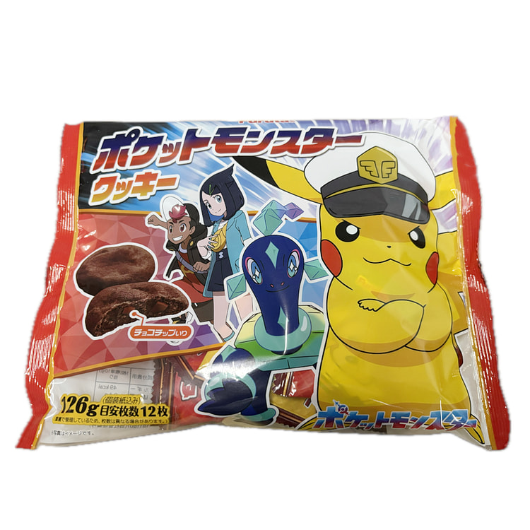 フルタ ポケモンクッキー チョコ味 大袋 126 グラム