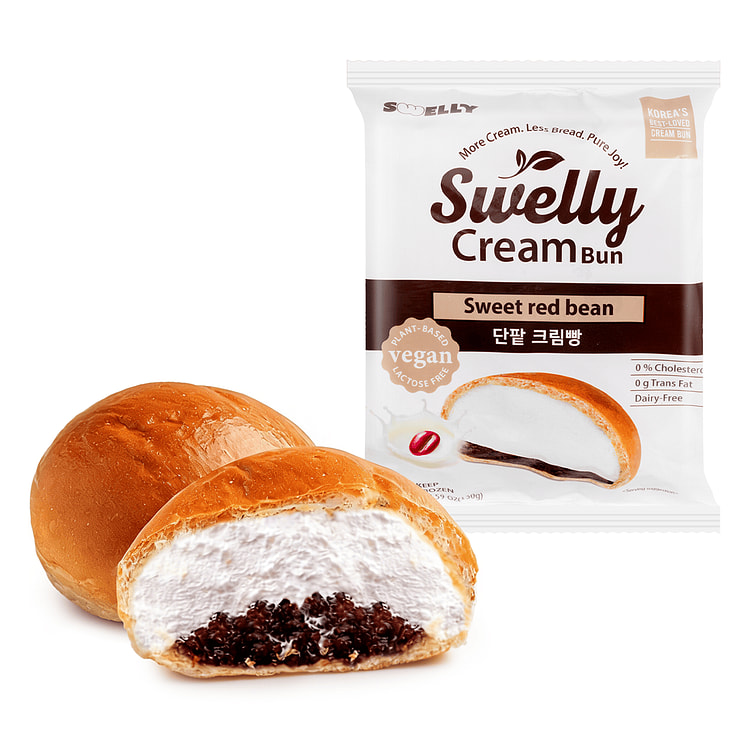 Swelly Red Bean Cream Bun 130 g