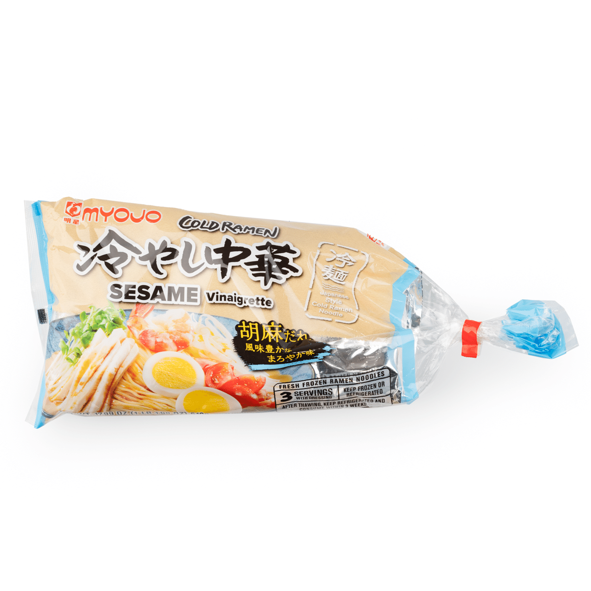 Myojo Hiyashi Chuka Cold Ramen Noodle Sesame Flavor 3P 510 g