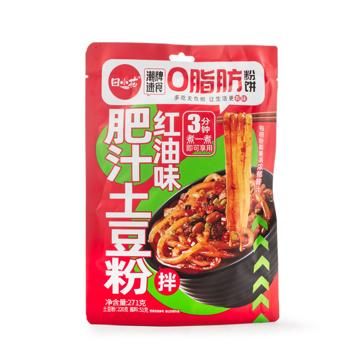 TXH Potato Noodle(Chili Oil Flavor) 220 g