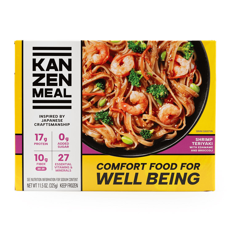 Kanzen Meal Shrimp Teriyaki Pasta 11.5 盎司