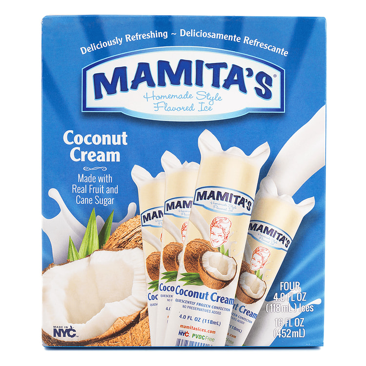 Mamita's Coconut Cream Ice 16 fl.oz