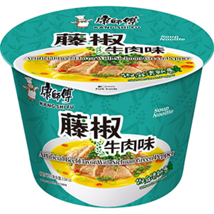 康师傅 藤椒牛肉面 109 克