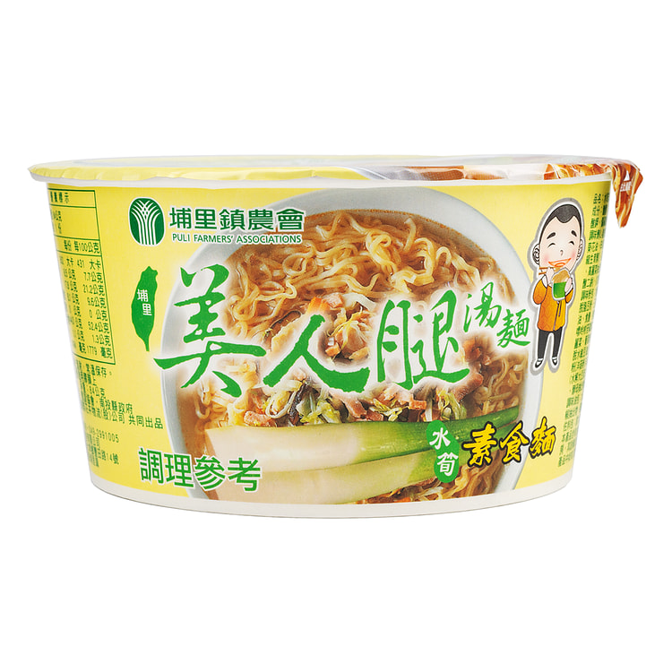 埔里镇农会 美人腿素食汤面 84 克