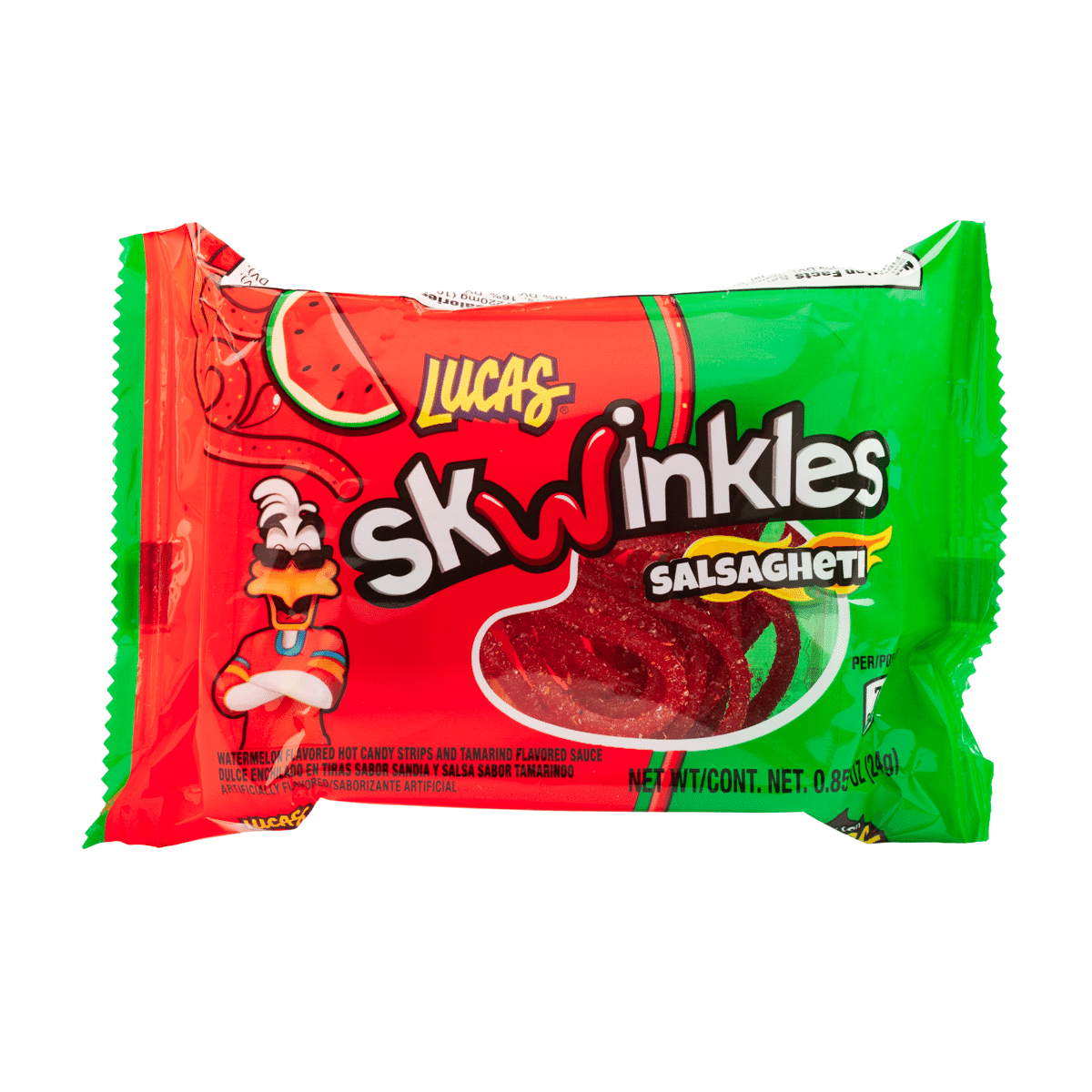 Lucas Salsagheti Watermelon Flavored Candy 24 g
