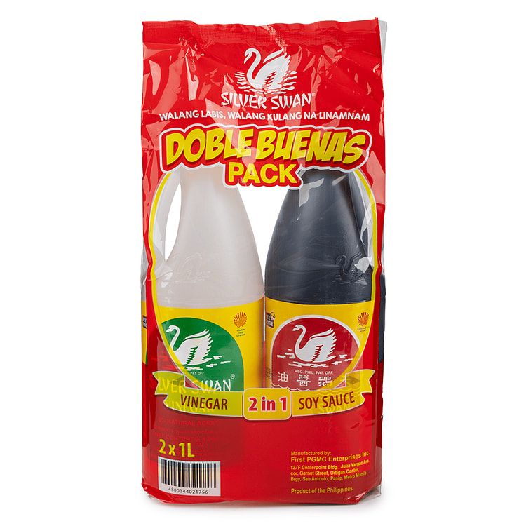 Silver Swan Soy Sauce and Vinegar, Value Pack