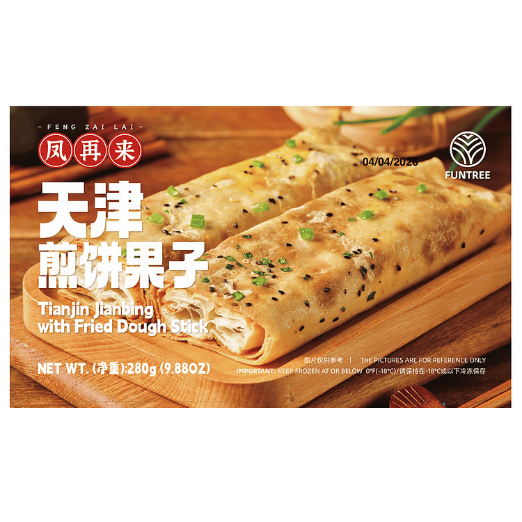 TIANJIN JIANBING (WITH FRIED DOUGH STICK) 280 g