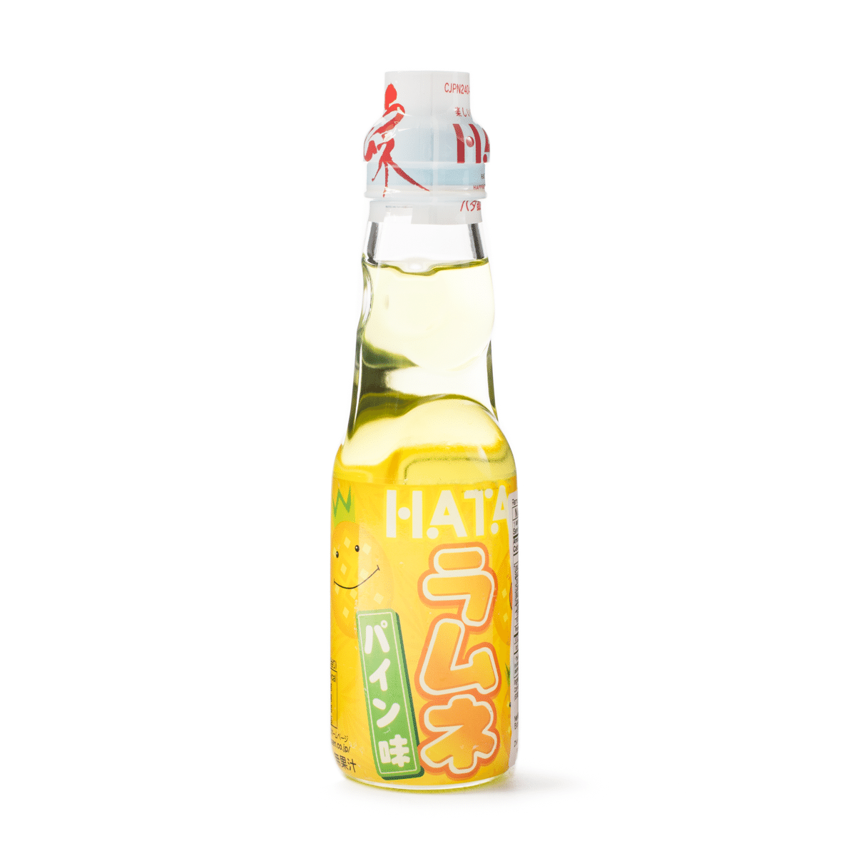 Hata Ramune Japanese Soda Pineapple Flavor 200 ml
