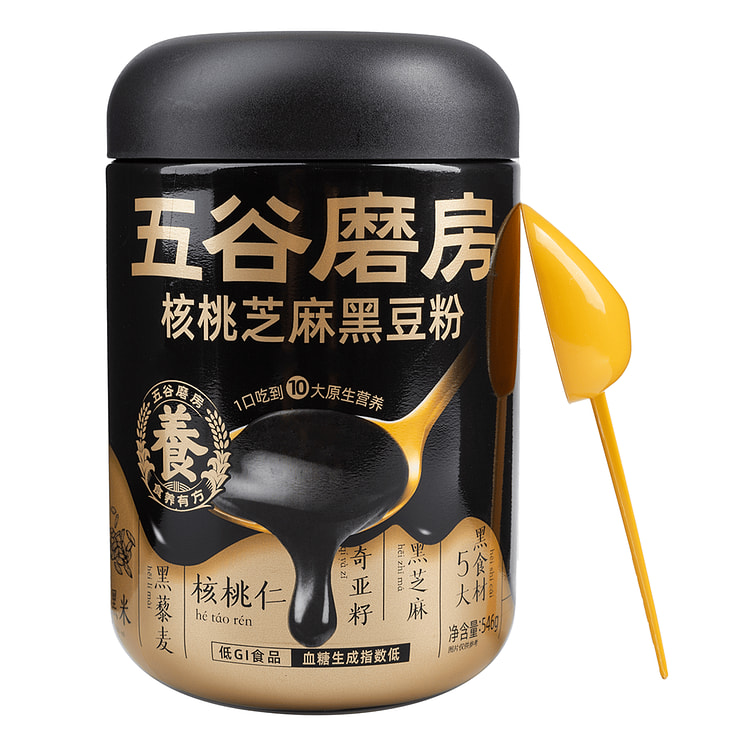 Wugumofang Walnut Sesame Black Bean Powder 546 g