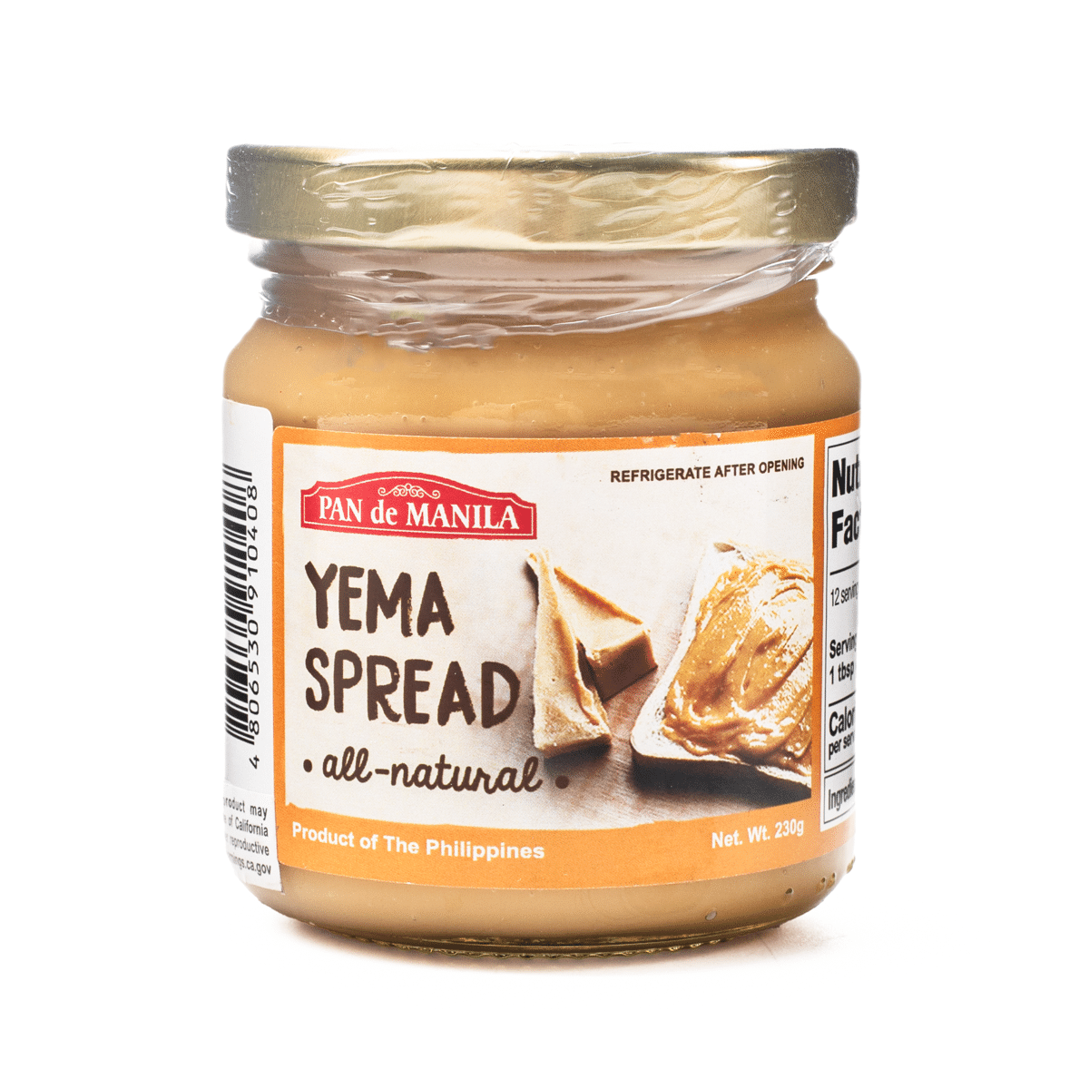 Pan de Manila Yema Spread 230 g