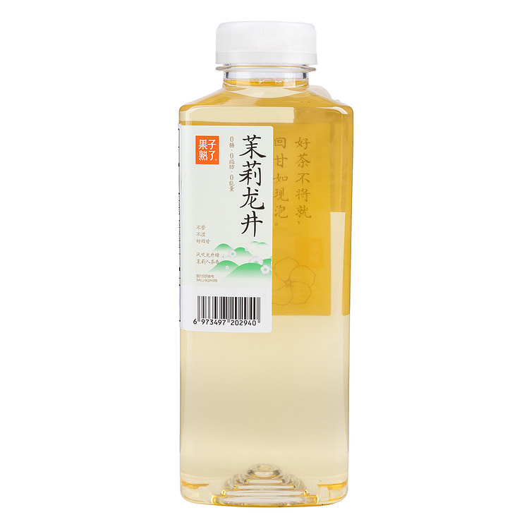 果子熟了 茉莉龙井 茉莉花味龙井茶饮品 500 毫升