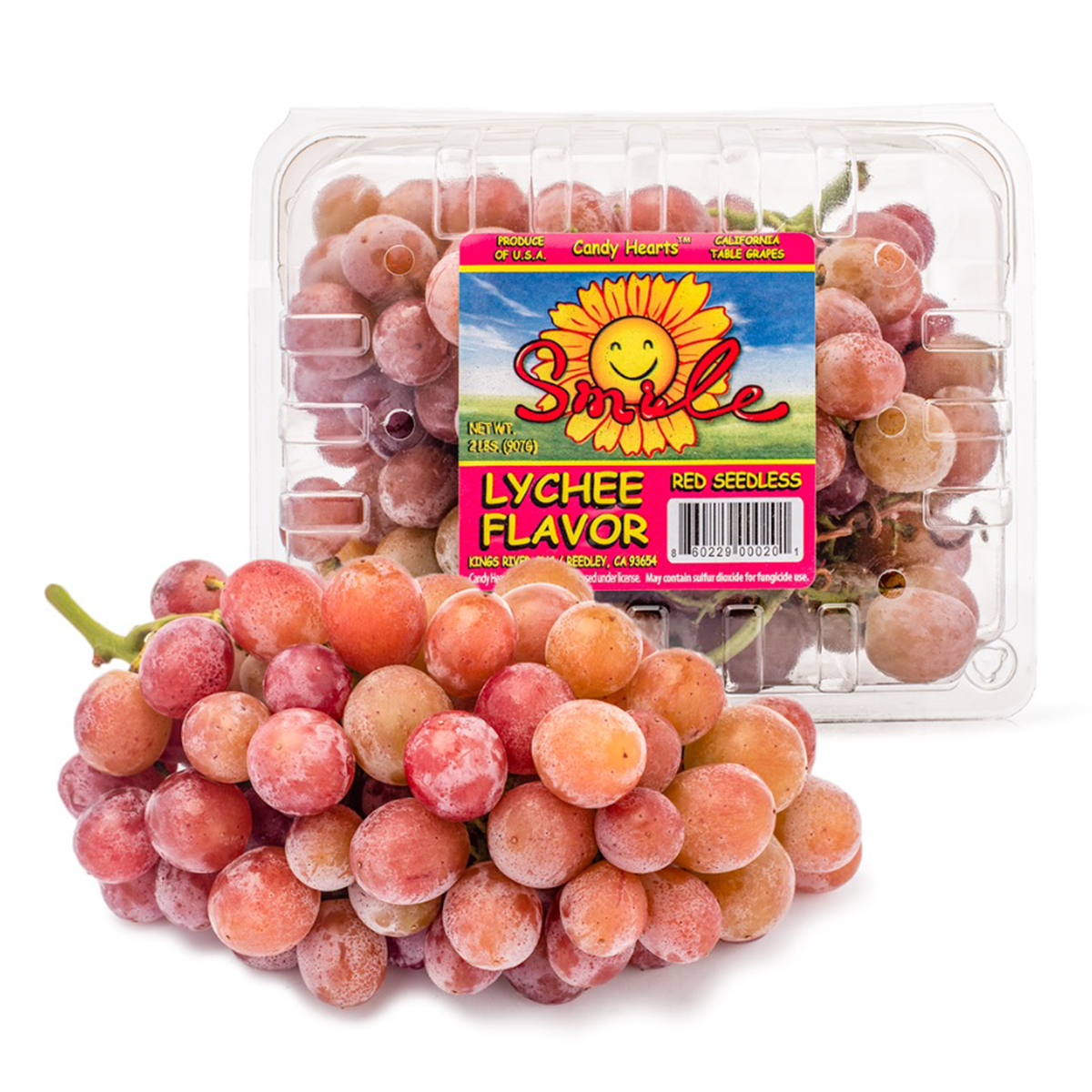 Get Smile Lychee Flavor Grape 2 lb Delivered | Weee! Asian