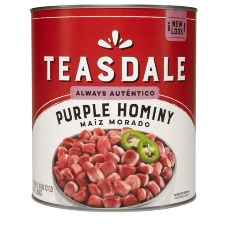 Teasdale Maiz Morado Hominy 10 oz