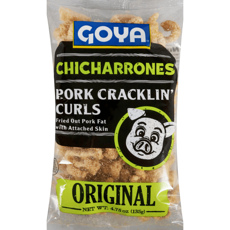 Goya Chicharrones Pork Cracklin' Curls 4.75 oz