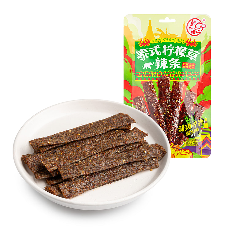 翻天娃 泰式柠檬草辣条微辣味 98 克