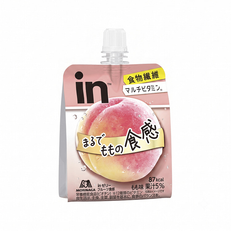 Morinaga In Jelly Fruit Texture Peach Flavor 150 g