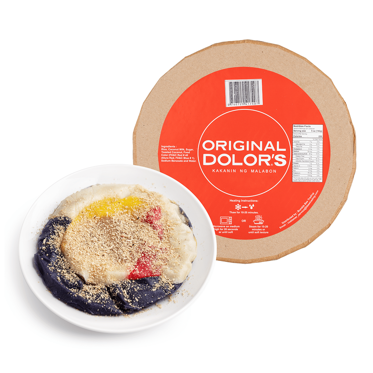 Original Dolor’s Kakanin ng Malabon, Frozen 600 g