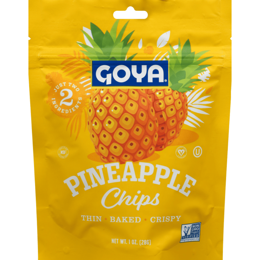 Goya Pineapple Chips 1 盎司