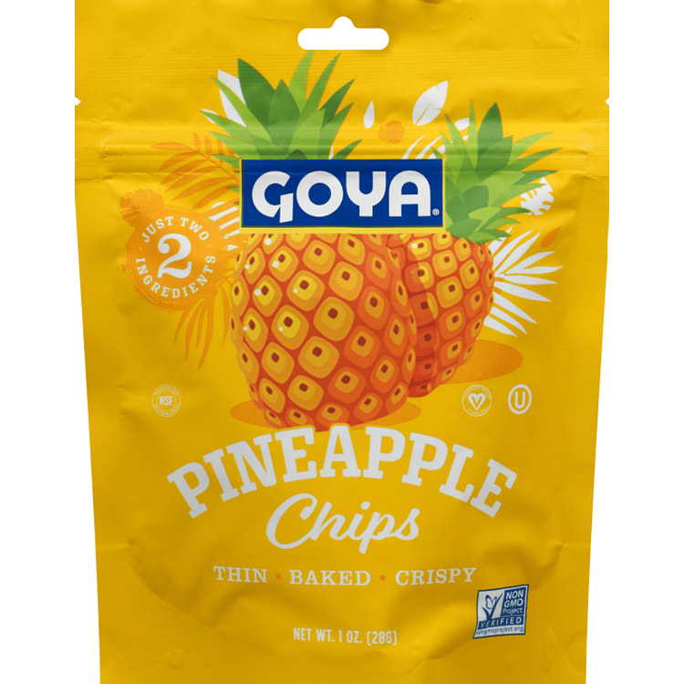 Chips de Abacaxi Goya 1 oz