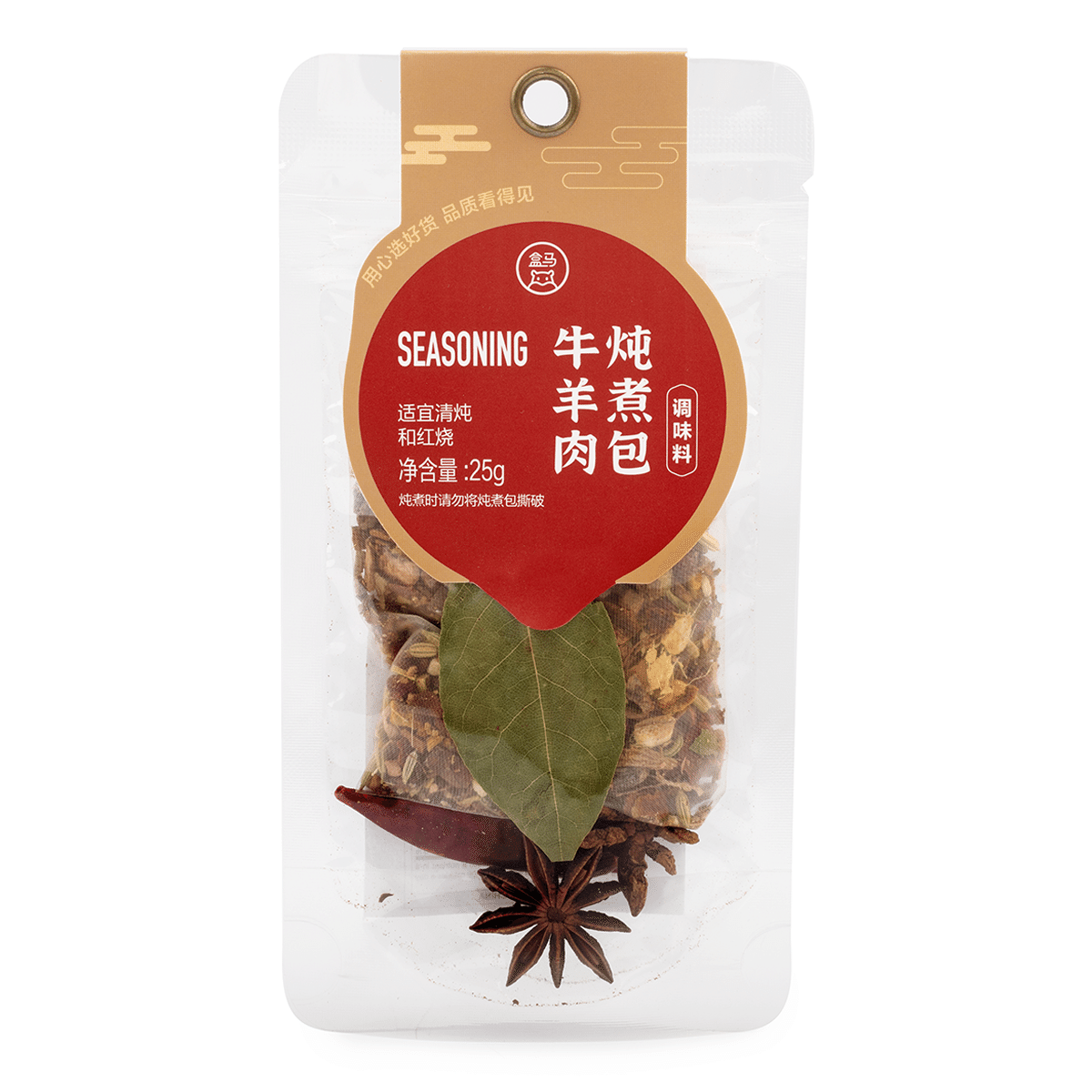 盒马 牛羊肉炖煮包 25 克