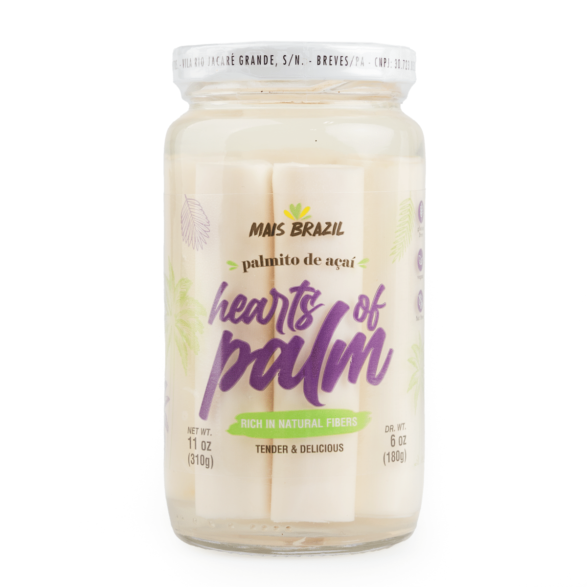 Mais Brazil Hearts of Palm 310 g