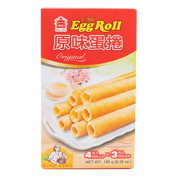 IMei Butter Egg Roll, Original Flavor
