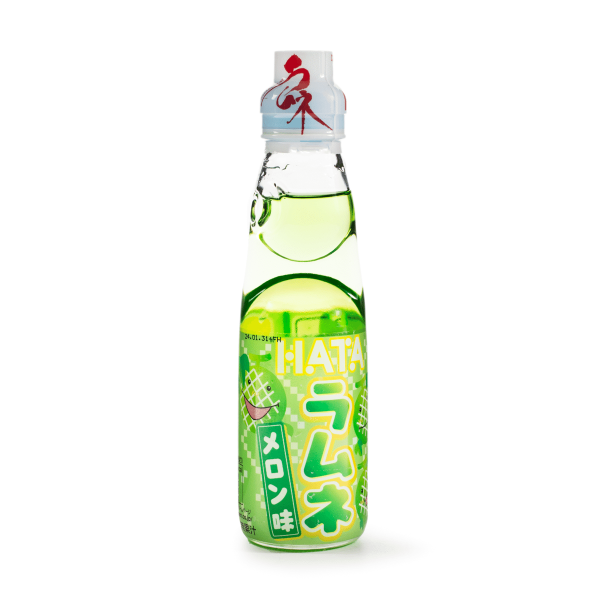Hata Ramune Japanese Soda Melon Flavor 200 ml