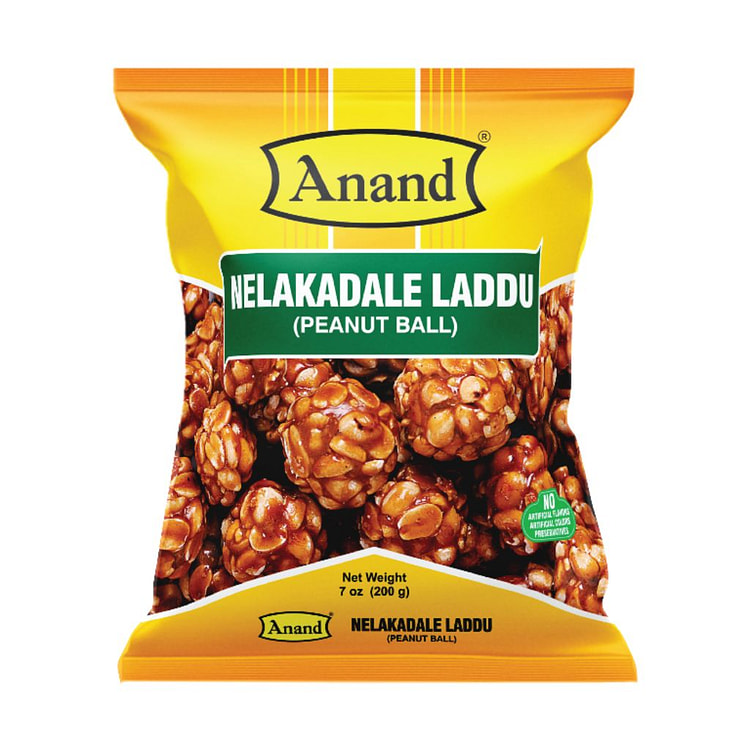 Anand Nelakadale Peanut Laddu (Peanut Balls) 200 g