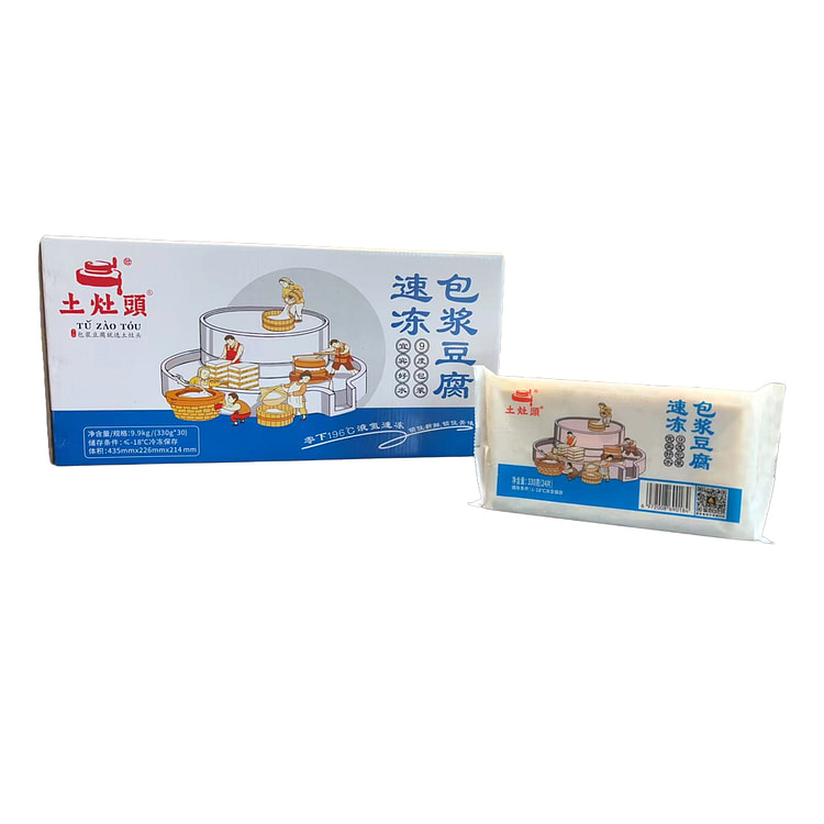 土灶头 速冻包浆豆腐 330 克
