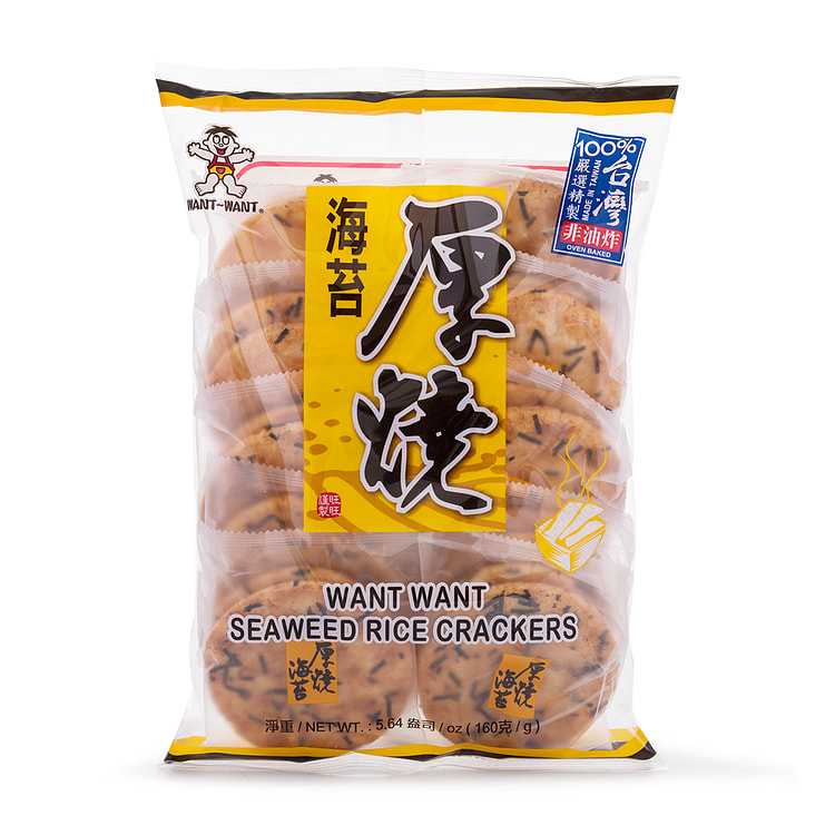 旺旺 厚烧海苔米饼