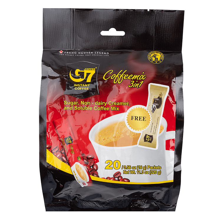 G7 三合一咖啡 0.56 盎司*20 包