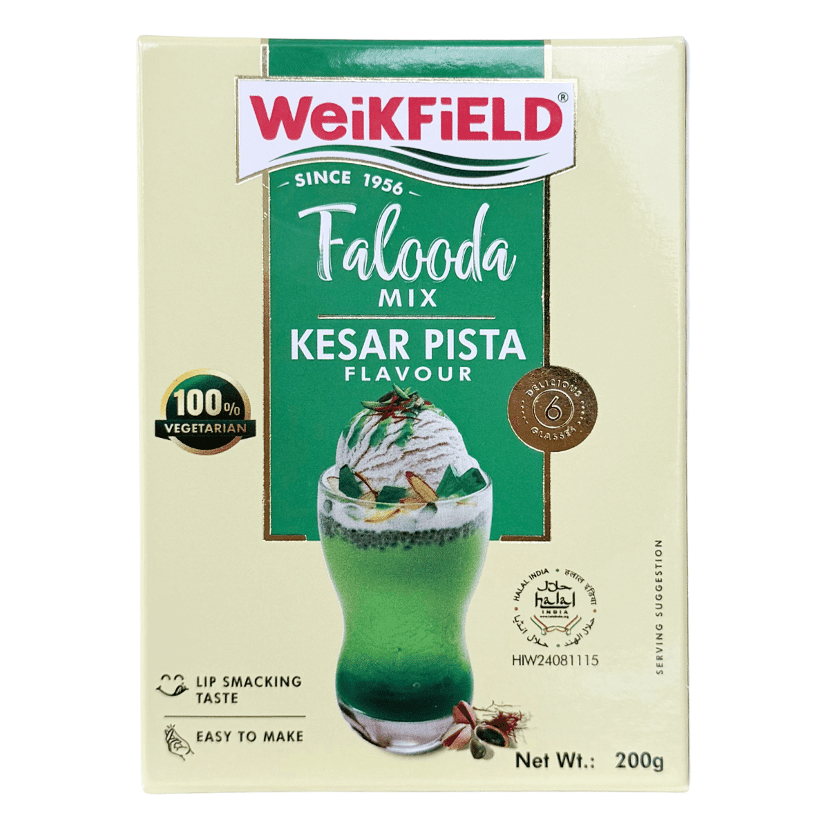 Weikfield Falooda Mix Kesar Pista 200gm 200 g