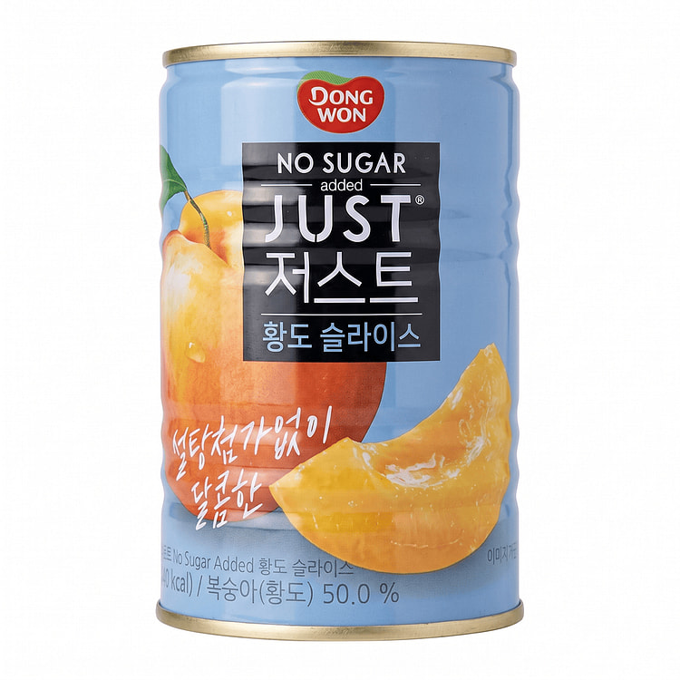 DONGWON CANNED YELLOW PEACH (SLICE) Zero Sugar 400 克