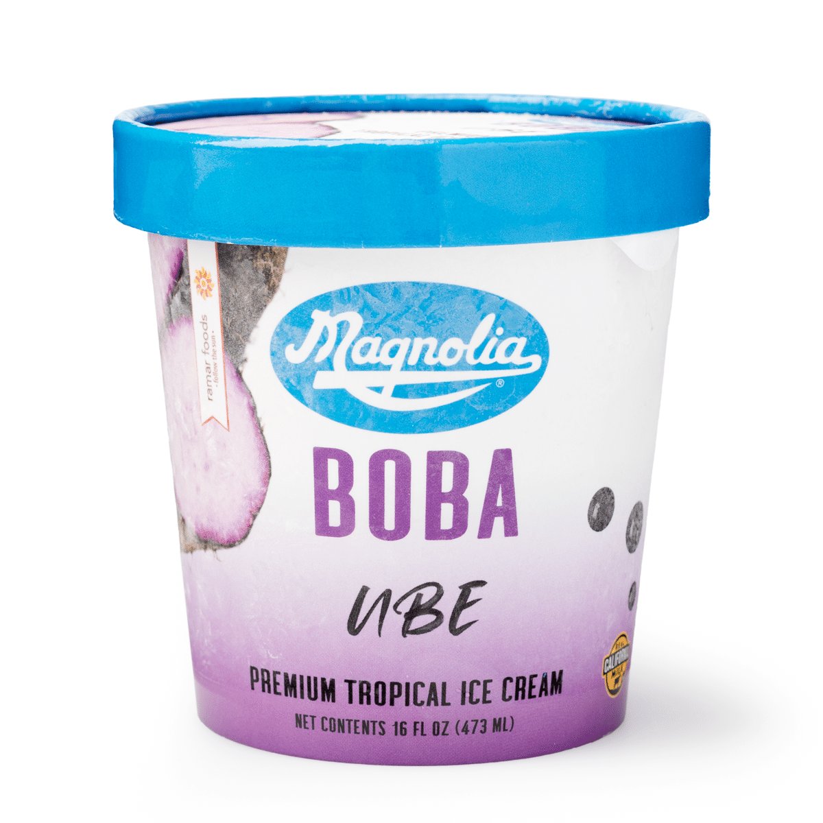 Magnolia Boba Ube Ice Cream 473 ml