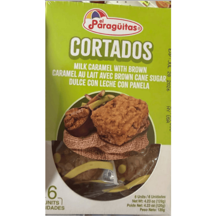 El Paraguitas Milk caramel with brown sugar 4.23 oz